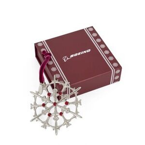 NEW BOEING 2025 Snowflake Ornament